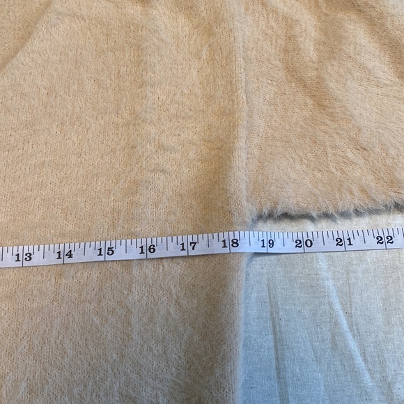 Loft Lou & Grey Eyelash Fuzzy Knit V-Neck Sweater - Picture 8 of 10